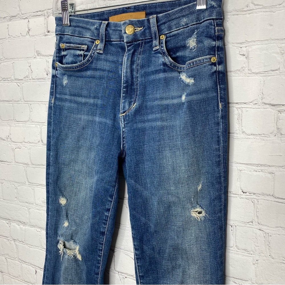 Joe’s Jeans Hi (rise) Honey High Rise Curvy Cropped Boot Size 26 - Picture 4 of 6